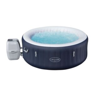 Lay-Z-Spa Spa Miami AirJet 4 Personnes Ø 180x66 cm, Bleu foncé
