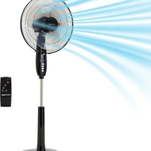 Ventilateur sur pied 40 cm avec télécommande
