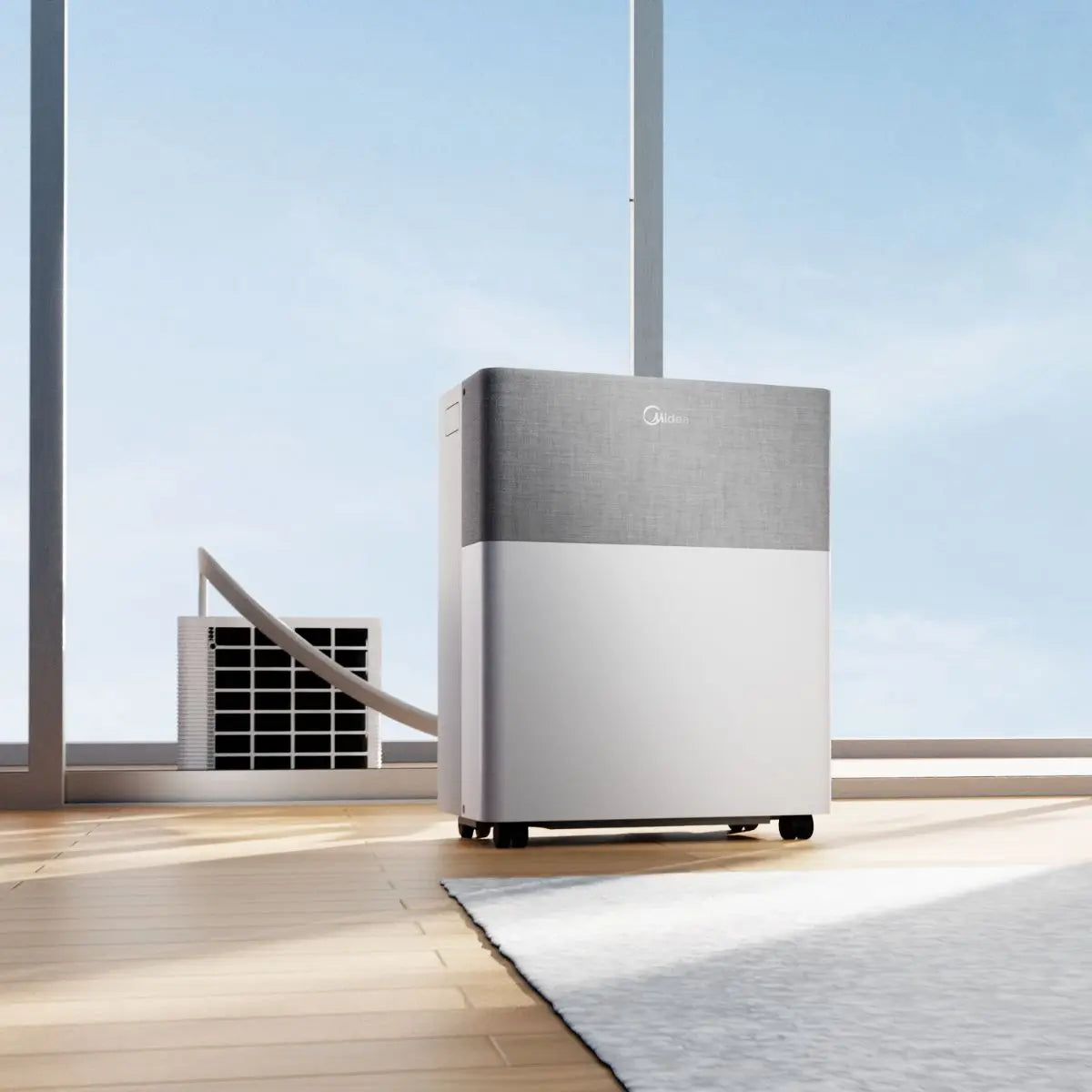 Midea PortaSplit Climatiseur mobile 4 en 1 et déshumidificateur 3,5 kW – Image 2