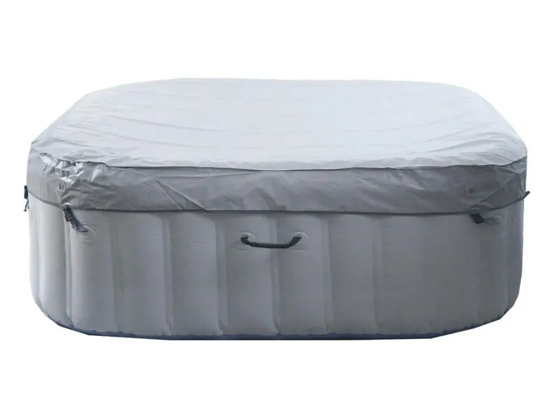 MCW Spa N97 6 personnes chauffant gonflable carré 198 cm Gris-Bleu – Image 6