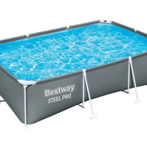 Bestway Steel Pro Piscine tubulaire Gris 300 cm x 201 cm x 75 cm (Variante A)