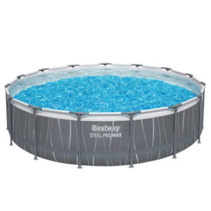 Bestway Solo Piscine Steel Pro MAX Design LED Ø 457 x 107 cm